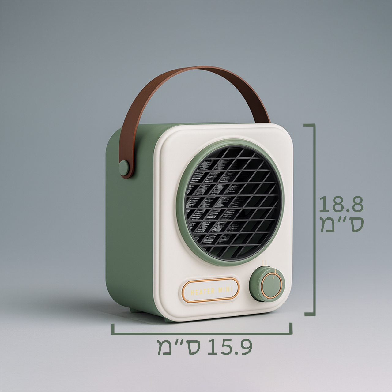 מחמם בצורת רדיו