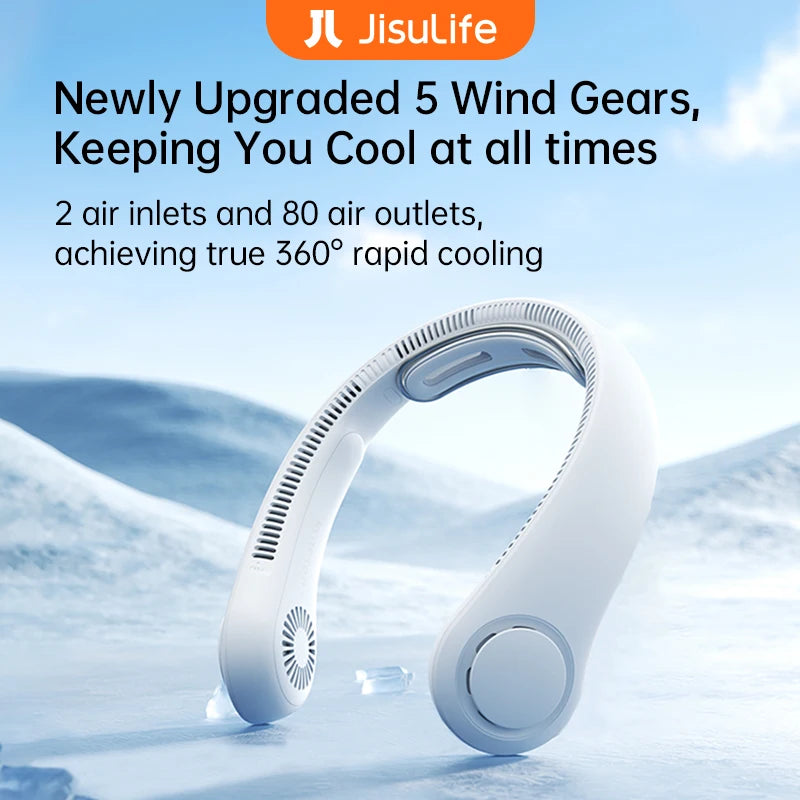BreezeBand™ Bladeless Neck Fan