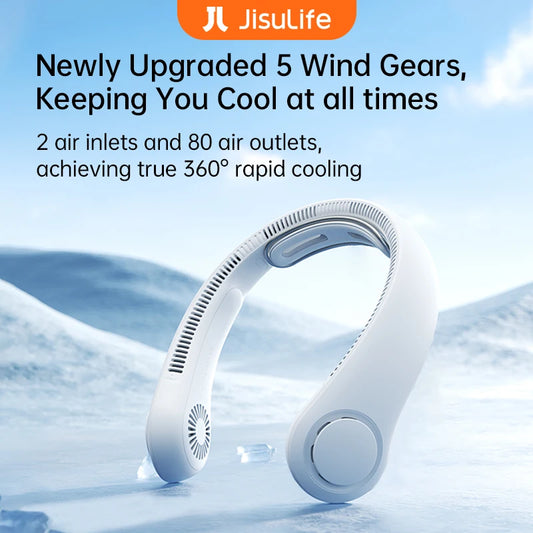 BreezeBand™ Bladeless Neck Fan